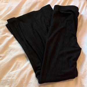 glitter kids flared leggings